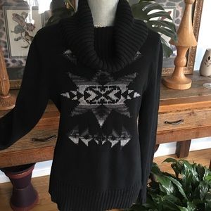 Cowl neck sweater